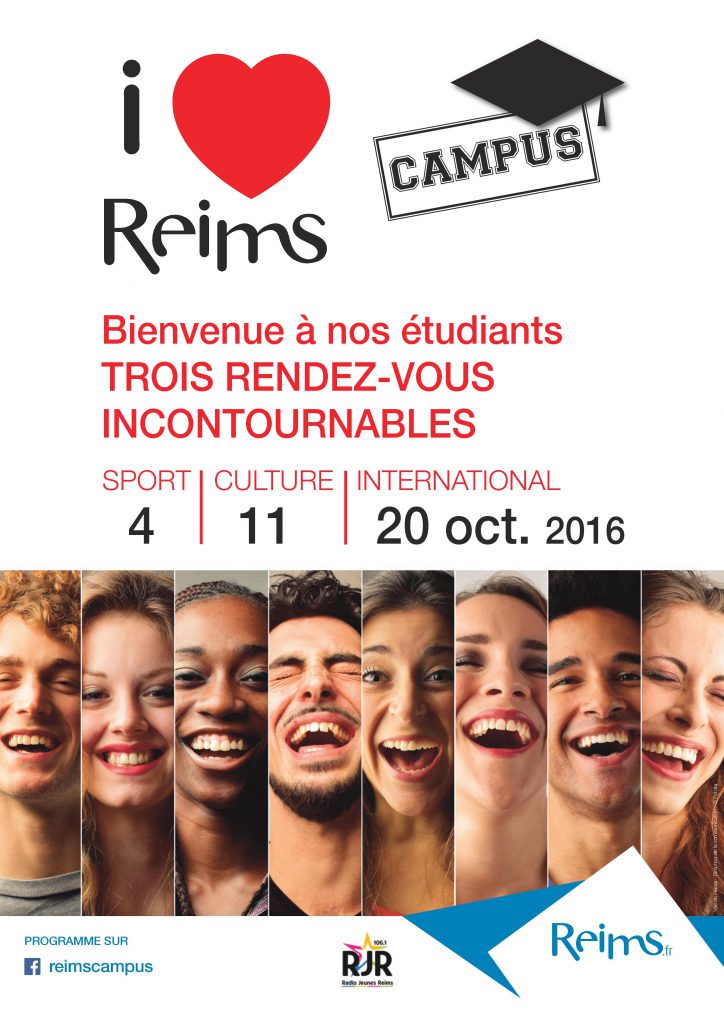 I love Reims Campus ! Journée internationale.