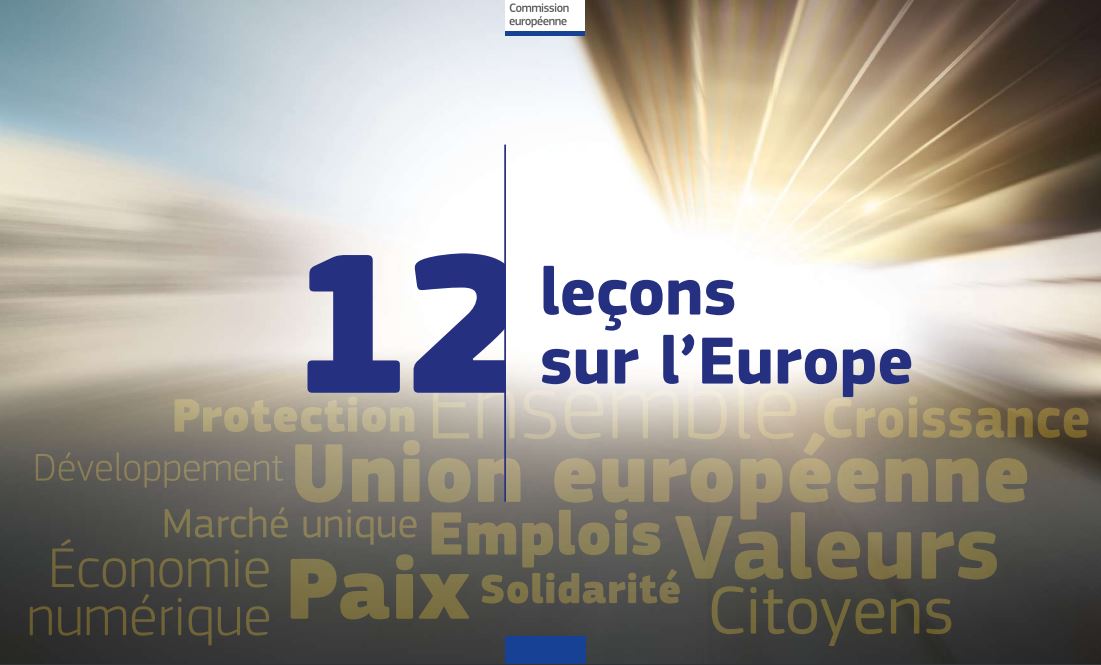 Nouvelle édition de la brochure 12 leçons sur l'Europe !