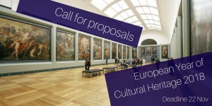 2018 : Année Européenne du Patrimoine Culturel