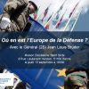 Conférence publique « Où en est l’Europe de la Défense? » / Reims / 13 Septembre