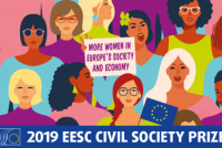 Le CESE consacre son prix de la société civile 2019 à l’émancipation des femmes et à la lutte pour l’égalité entre les femmes et les hommes