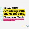 2 361 lycéens reçoivent des Ambassadeurs européens ! Bilan d'une campagne