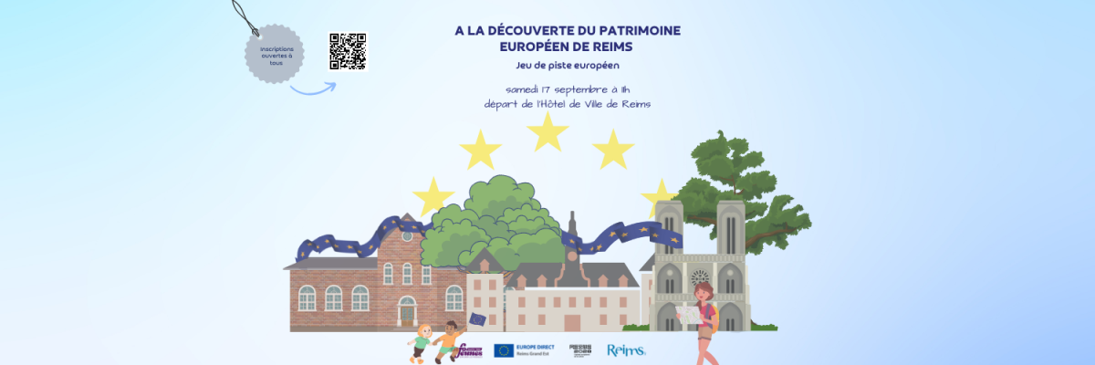 "A la découverte du patrimoine européen de Reims" : Jeu de piste européen