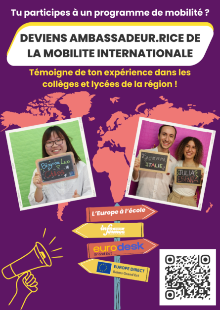 Deviens ambassadeur de la mobilité internationale