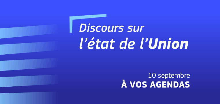 Save the date : Discours sur l'état de l'Union