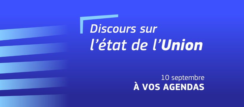 Save the date : Discours sur l'état de l'Union