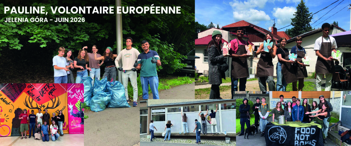 Volontariat européen : une Première pour Pauline