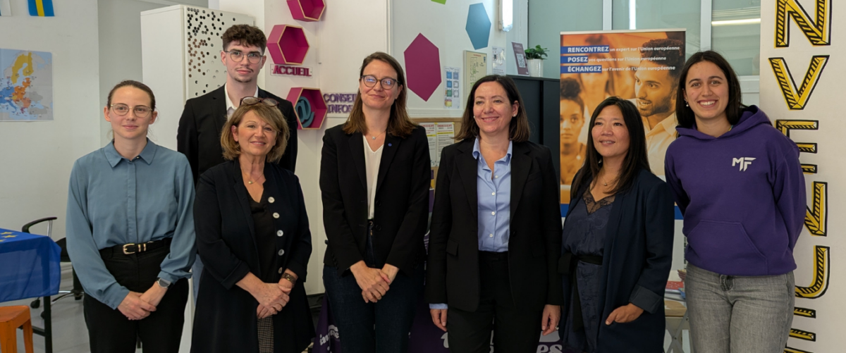 La Représentation de la Commission européenne en France en visite à Reims